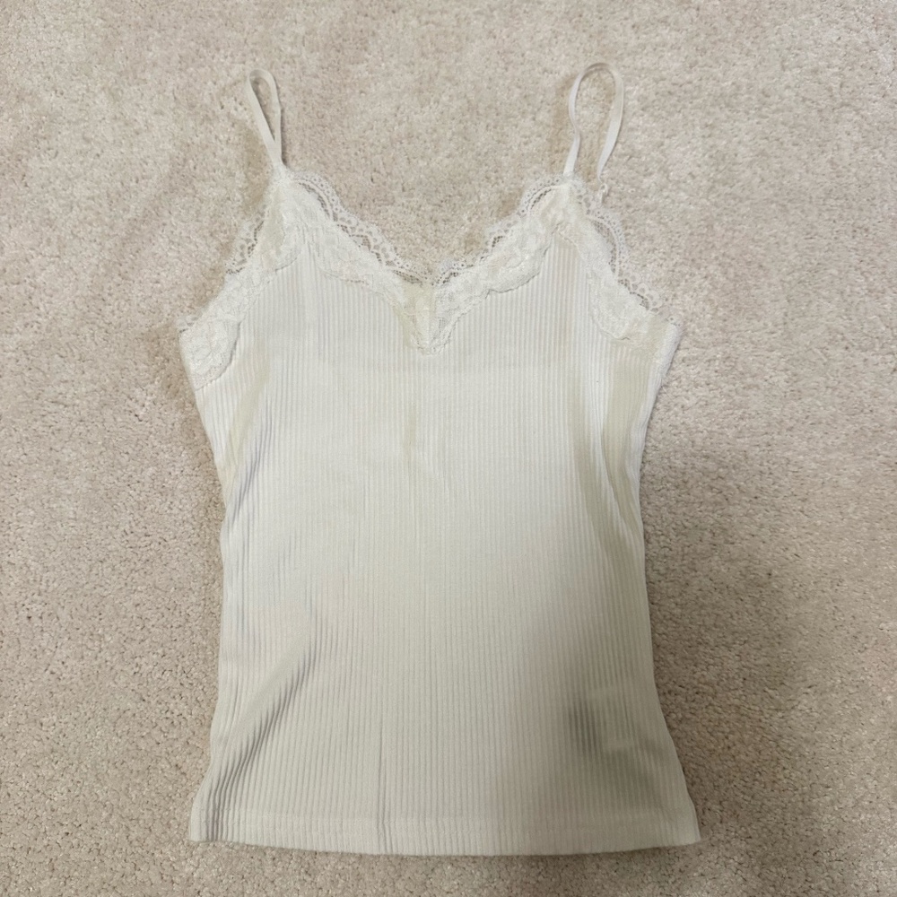 Lace tank top